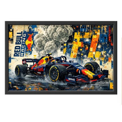 Recarga horizontal Larga Switch in Art impressa Formula 1 "Furia Red Bull: Poder en Movimiento2