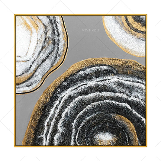 100% lienzo abstracto Simple pintado a mano, pintura al óleo moderna para crear para sala de estar, dormitorio, decoración de pared, arte sin marco