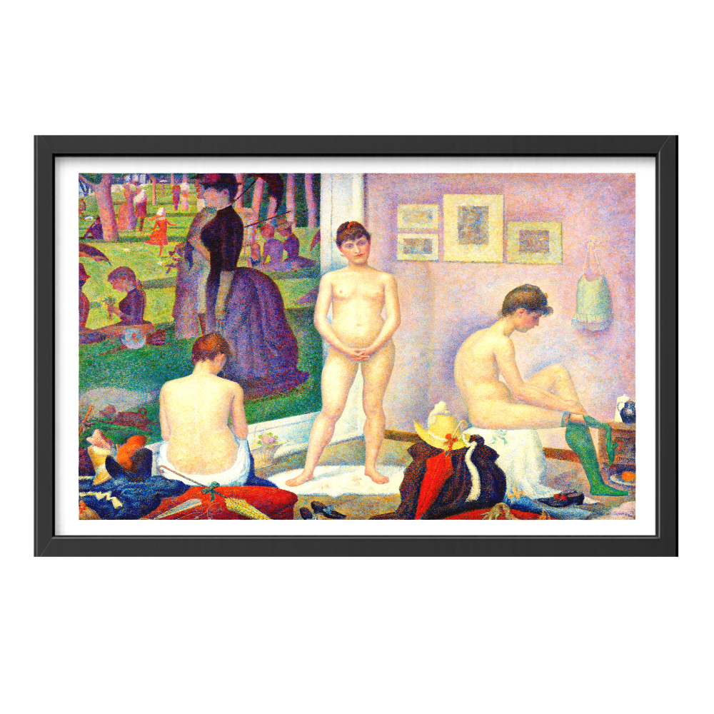 Recarga horizontal Larga Switch in Art impressa Print de Galería "Las modelos"