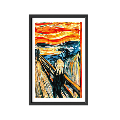 Recarga vertical Larga Switch in Art impressa Print de Galería "El grito"
