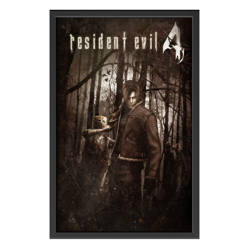 Recarga vertical Larga Switch in Art impressa Videojuegos"Resident Evil 4: El bosque del terror"