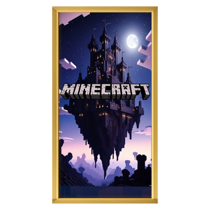 Recarga vertical Estrecha Switch in Art impressa Videojuegos"Minecraft:El castillo flotante"