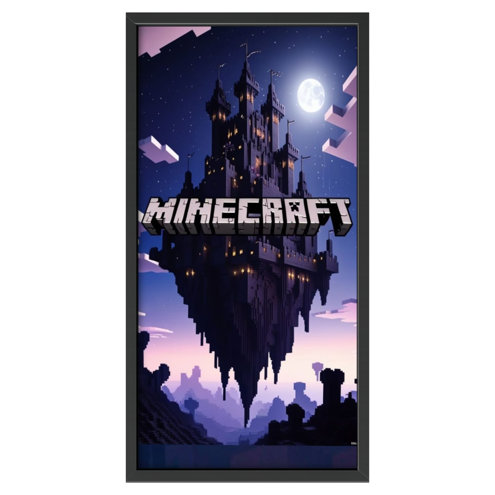Recarga vertical Estrecha Switch in Art impressa Videojuegos"Minecraft:El castillo flotante"