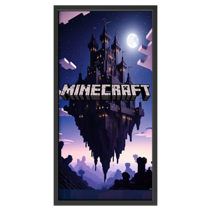 Recarga vertical Estrecha Switch in Art impressa Videojuegos"Minecraft:El castillo flotante"