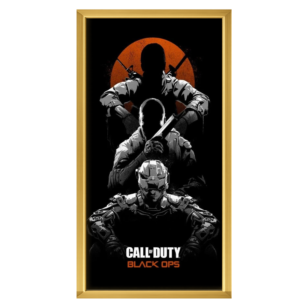 Recarga vertical Estrecha Switch in Art impressa Videojuegos"Call of Duty "