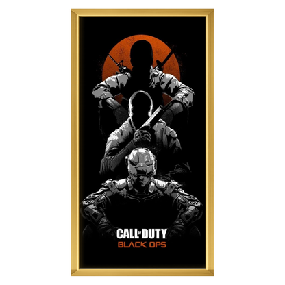 Recarga vertical Estrecha Switch in Art impressa Videojuegos"Call of Duty "