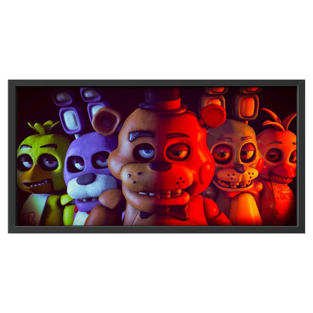 Recarga horizontal Estrecha Switch in Art impressa Videojuegos"Five Nights at Freddy's "La noche nunca termina""