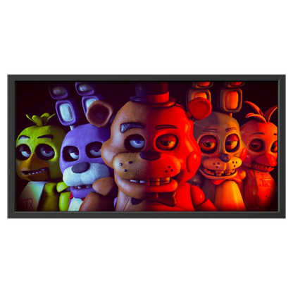 Recarga horizontal Estrecha Switch in Art impressa Videojuegos"Five Nights at Freddy's "La noche nunca termina""