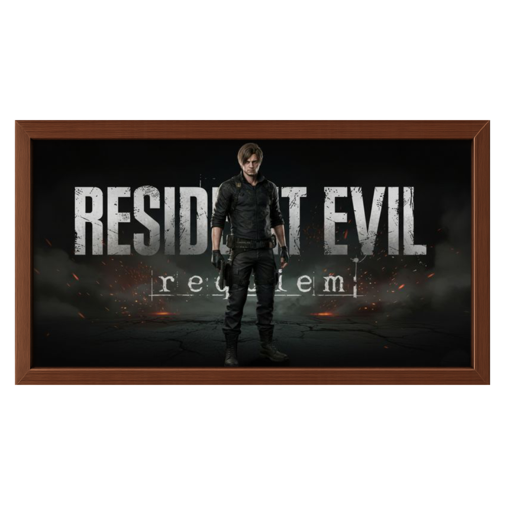 Recarga horizontal Estrecha Switch in Art impressa Videojuegos"Resident Evil 4 Remake"
