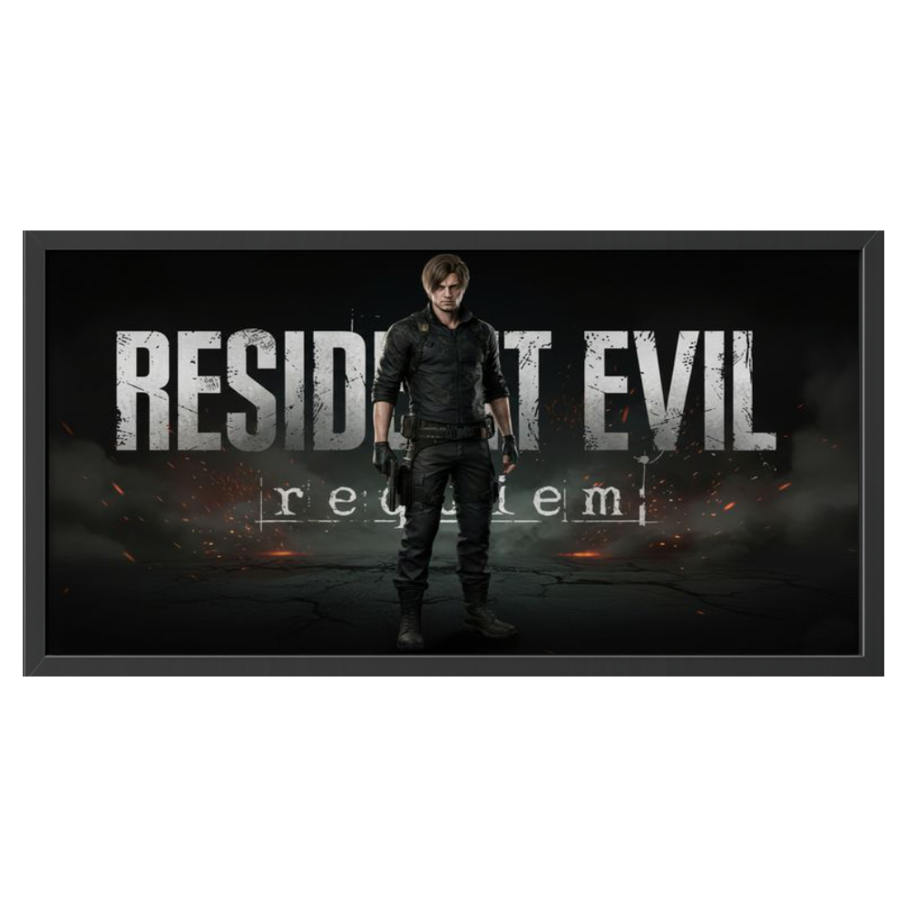 Recarga horizontal Estrecha Switch in Art impressa Videojuegos"Resident Evil 4 Remake"