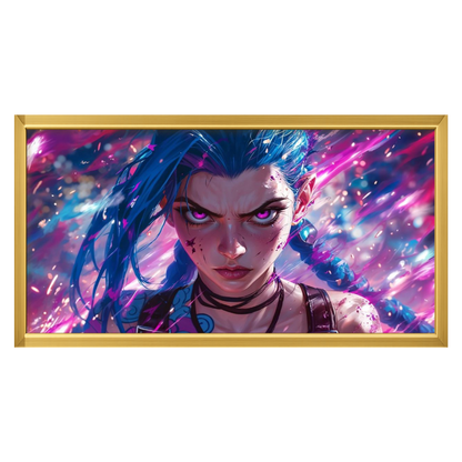 Recarga horizontal Estrecha Switch in Art impressa Videojuegos"Jinx: Caos de neón"