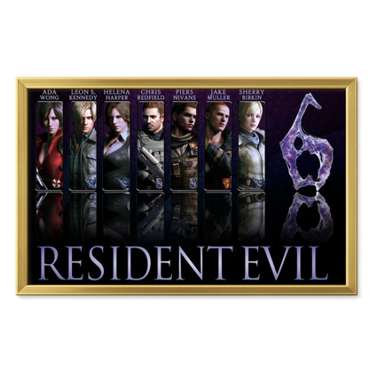 Recarga horizontal Larga Switch in Art impressa Videojuegos"Resident Evil 6"