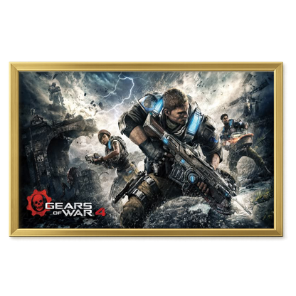 Recarga horizontal Larga Switch in Art impressa Videojuegos"Gears of War 4"