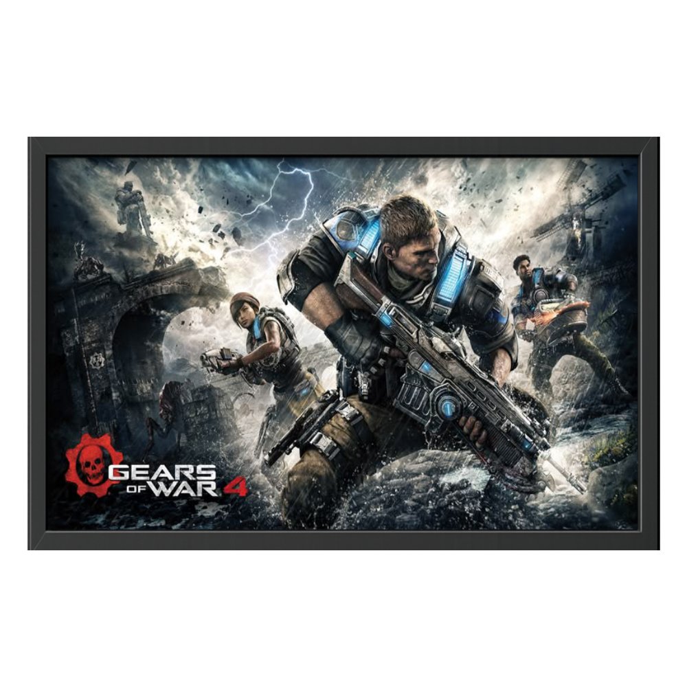 Recarga horizontal Larga Switch in Art impressa Videojuegos"Gears of War 4"