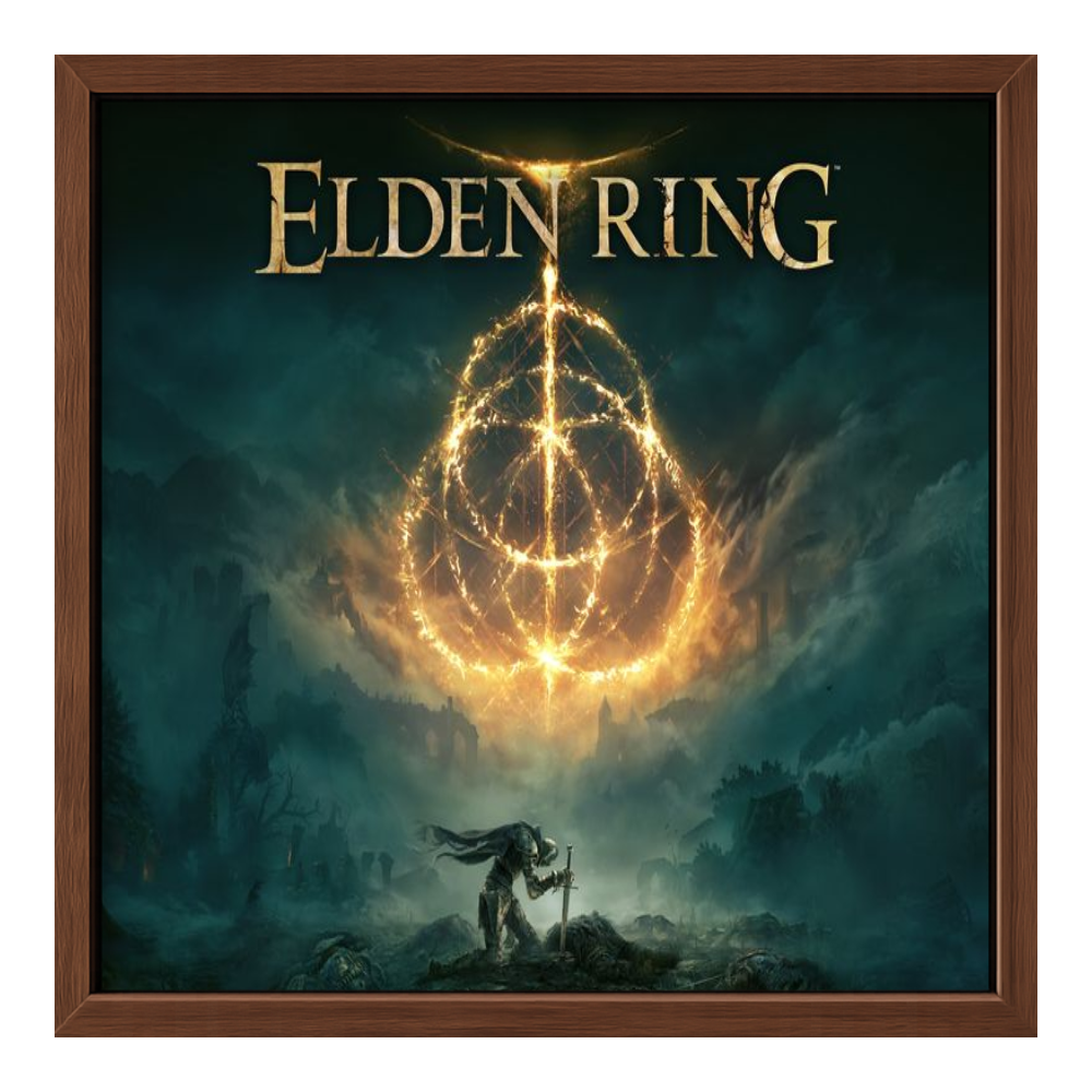 Recarga Cuadrado Switch in Art impressa Videojuegos "Elden Ring "