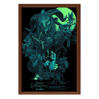 Recarga vertical Larga Switch in Art impressa pelicula "Póster ilustrado de El laberinto del fauno"