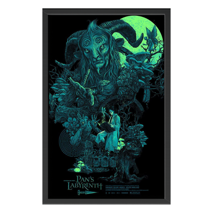 Recarga vertical Larga Switch in Art impressa pelicula "Póster ilustrado de El laberinto del fauno"