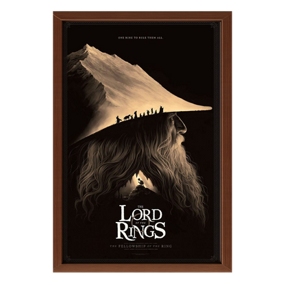 Recarga vertical Larga Switch in Art impressa pelicula "Póster ilustrado de El Señor de los Anillos"