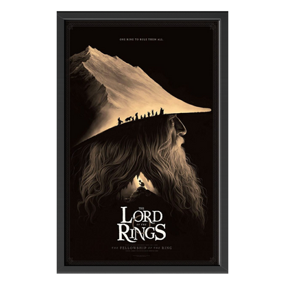 Recarga vertical Larga Switch in Art impressa pelicula "Póster ilustrado de El Señor de los Anillos"