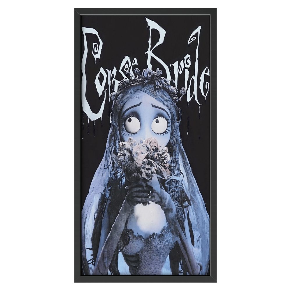 Recarga vertical Estrecha Switch in Art impressa pelicula " Póster oficial de El cadáver de la novia "