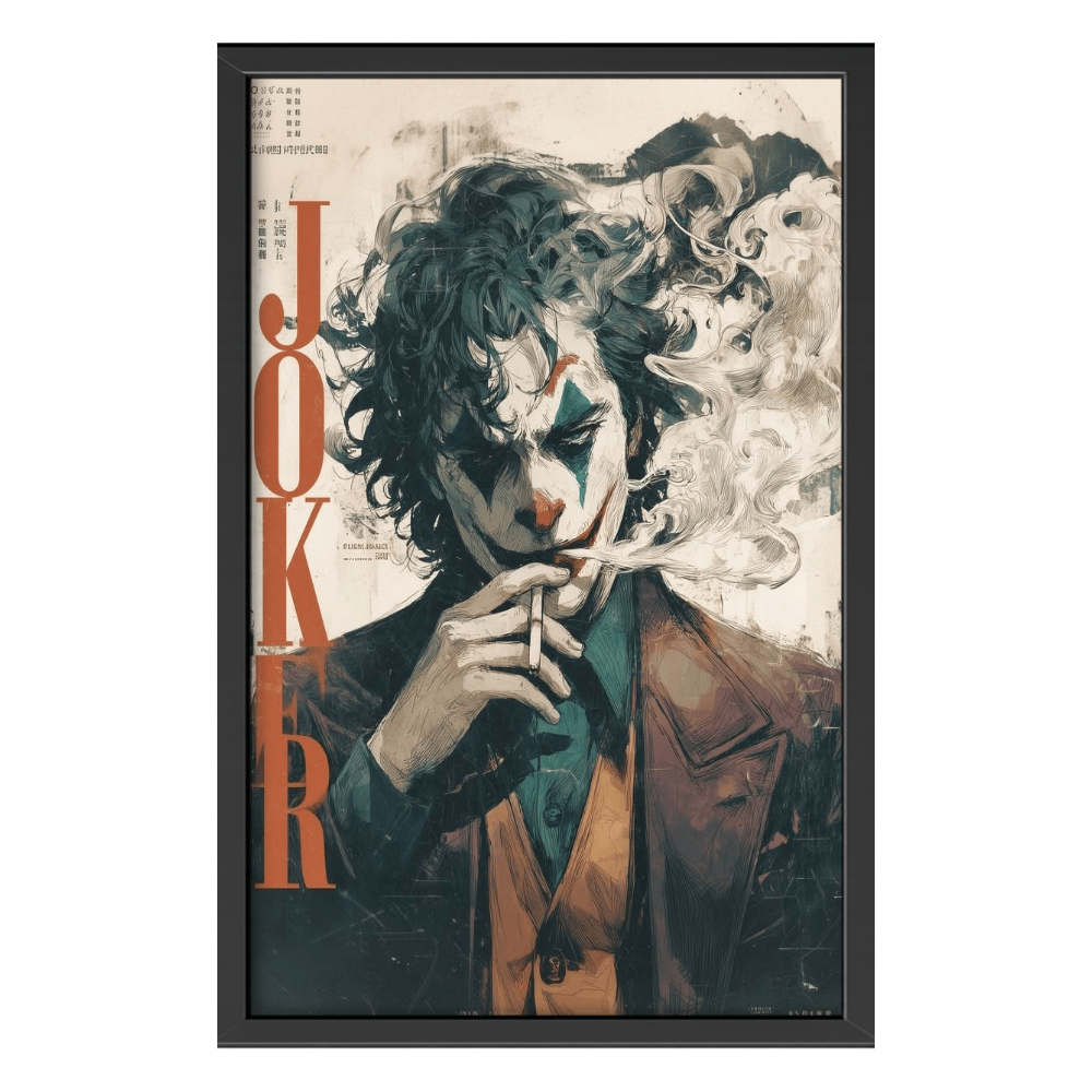 Recarga vertical Larga Switch in Art impressa pelicula "Póster ilustrado de Joker"