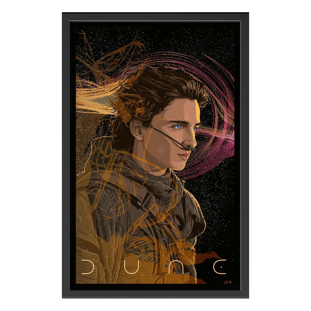 Recarga vertical Larga Switch in Art impressa pelicula " Póster ilustrado de Dune "