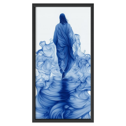Recarga vertical Estrecha Switch in Art impressa Religion "Caminando sobre las Aguas"