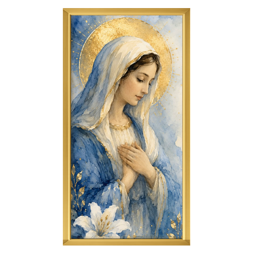 Recarga vertical Estrecha Switch in Art impressa Religion " La Inmaculada en Acuarela"