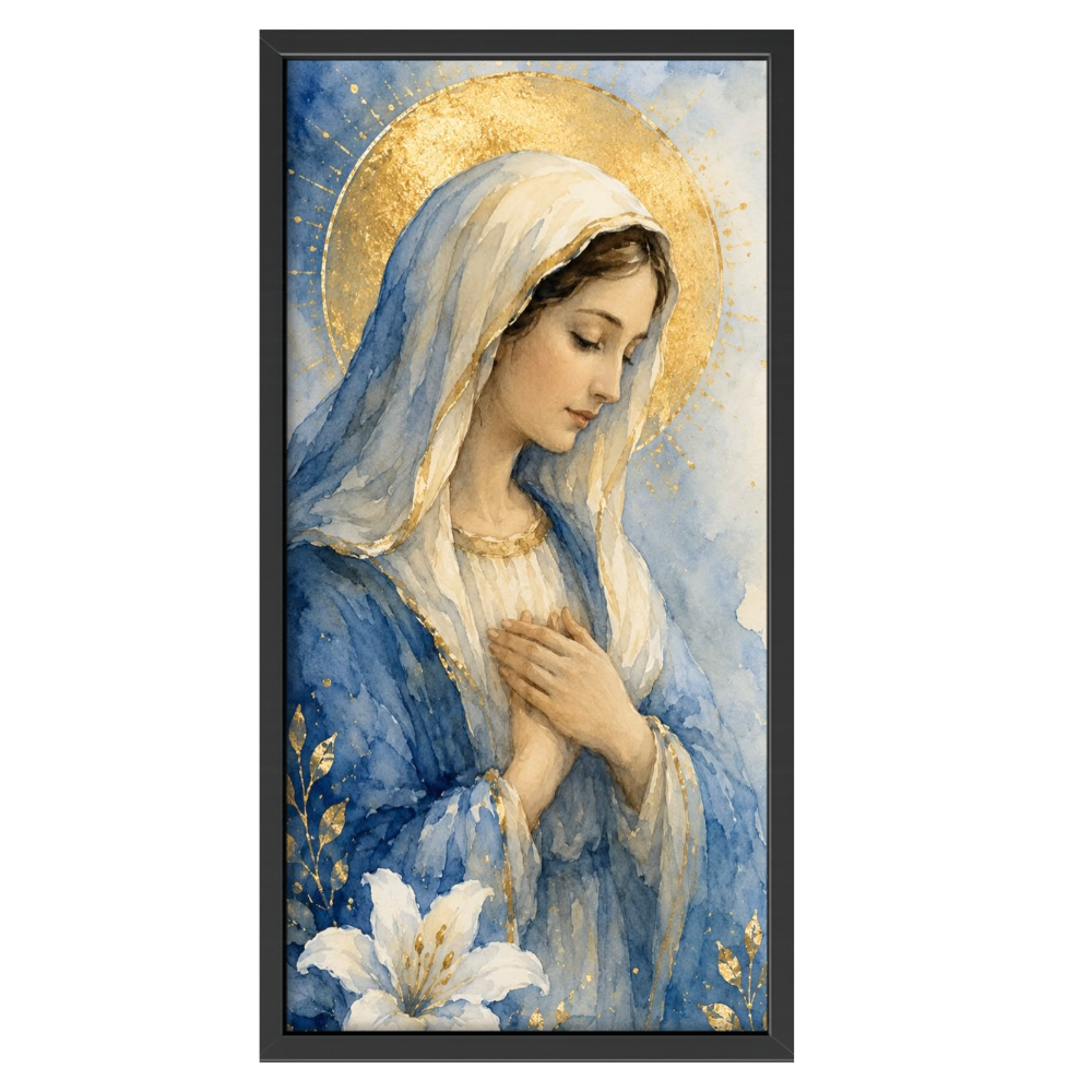 Recarga vertical Estrecha Switch in Art impressa Religion " La Inmaculada en Acuarela"