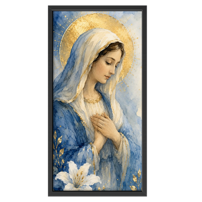 Recarga vertical Estrecha Switch in Art impressa Religion " La Inmaculada en Acuarela"