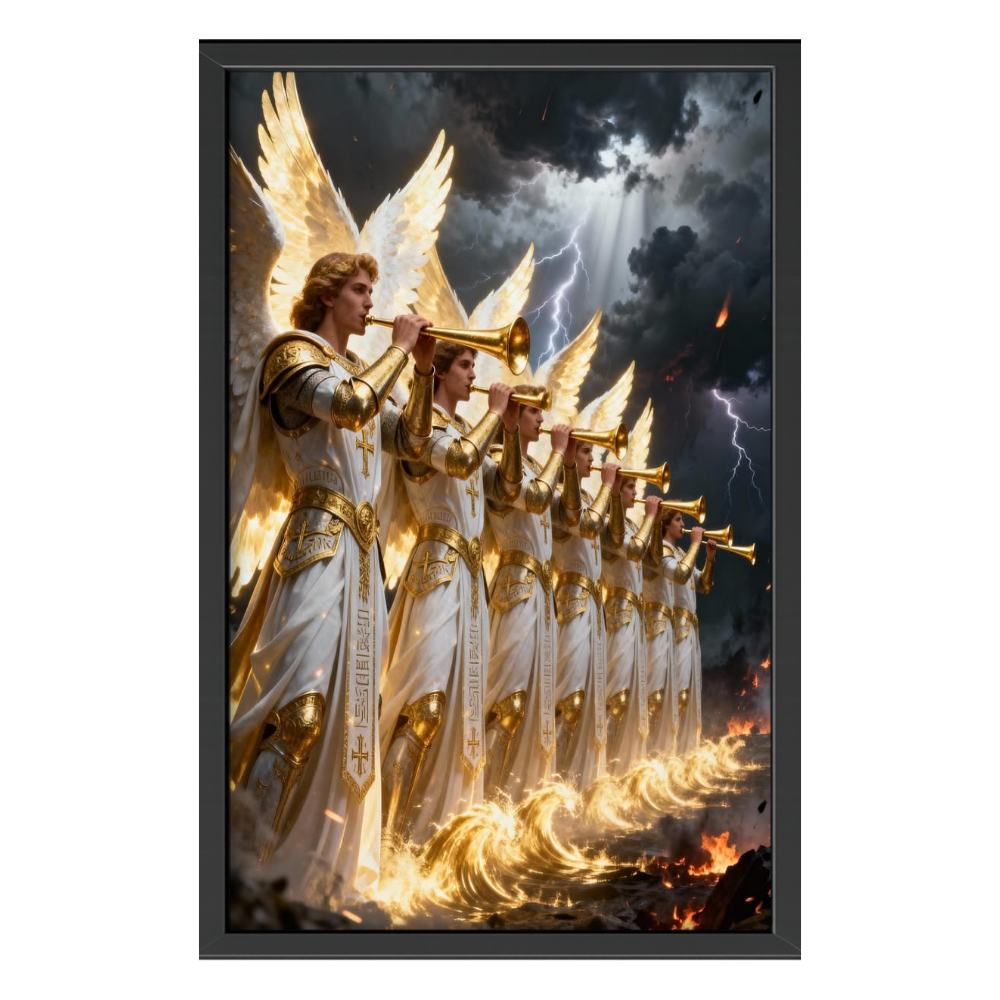 Recarga vertical Larga Switch in Art impressa Religion "La Proclamación Celestial"