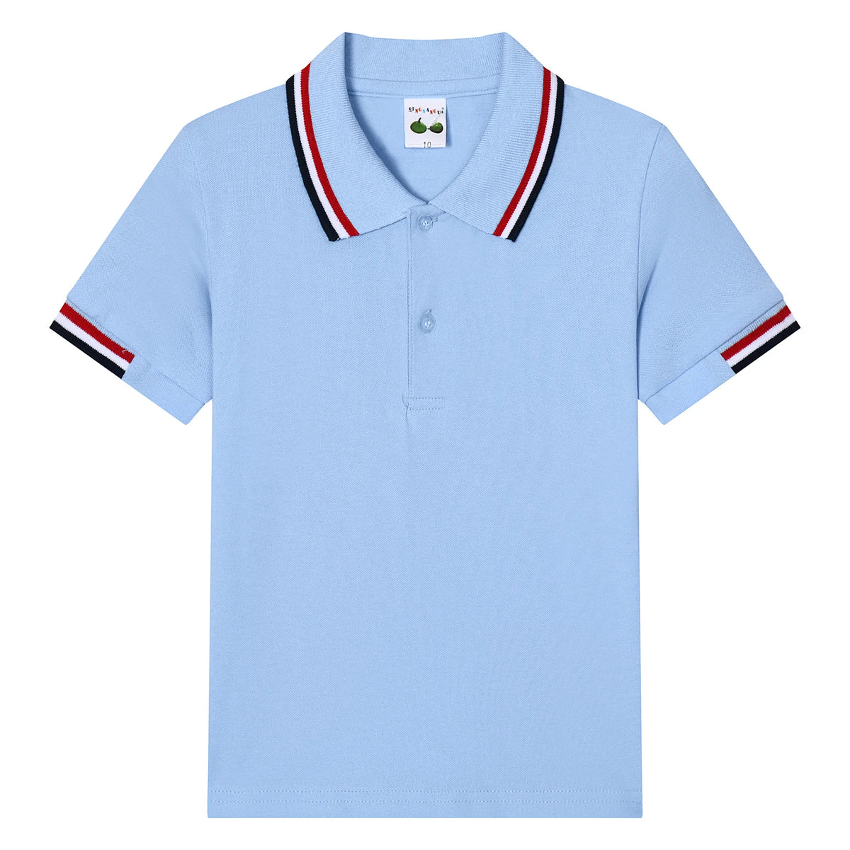 Nueva Camiseta Polo para Niños, Camisetas Polo Sólidas para Niños, Moda Coreana, Ropa de Diseñador para Niños, Uniforme Escolar de 2 a 14 Años