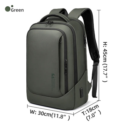 HK-Bolso para ordenador portátil de diseño para hombre, mochilas escolares impermeables para niños universitarios, mochila de viaje deportiva de negocios para hombre con carga USB