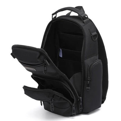 Bolso de pecho OZUKO, elegante bolso cruzado multifuncional, bolso cruzado de viaje ligero e impermeable para hombre