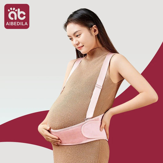 AIBEDILA cinturón de maternidad para mujeres embarazadas recuperación embarazo cinturón de soporte para el vientre transporte Pregnat Premama recuperar vendaje de mujer