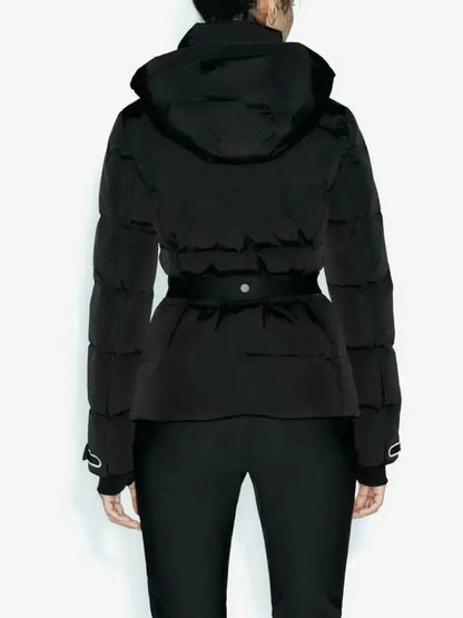 Fashionable Printed Warm Cotton Jacket Women's Winter Clothing Long Sleeve  Color Design Stylish And Comfortable