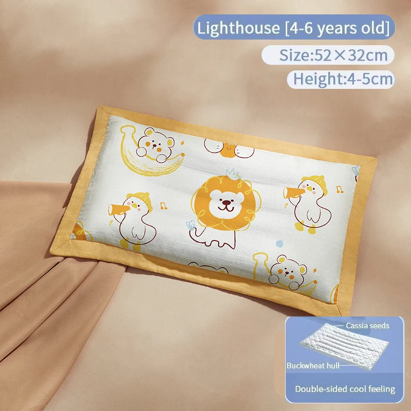 AIBEDILA-almohadas para bebés recién nacidos, artículos de doble cara disponibles para todas las estaciones, ropa de cama para dormir, AB8167