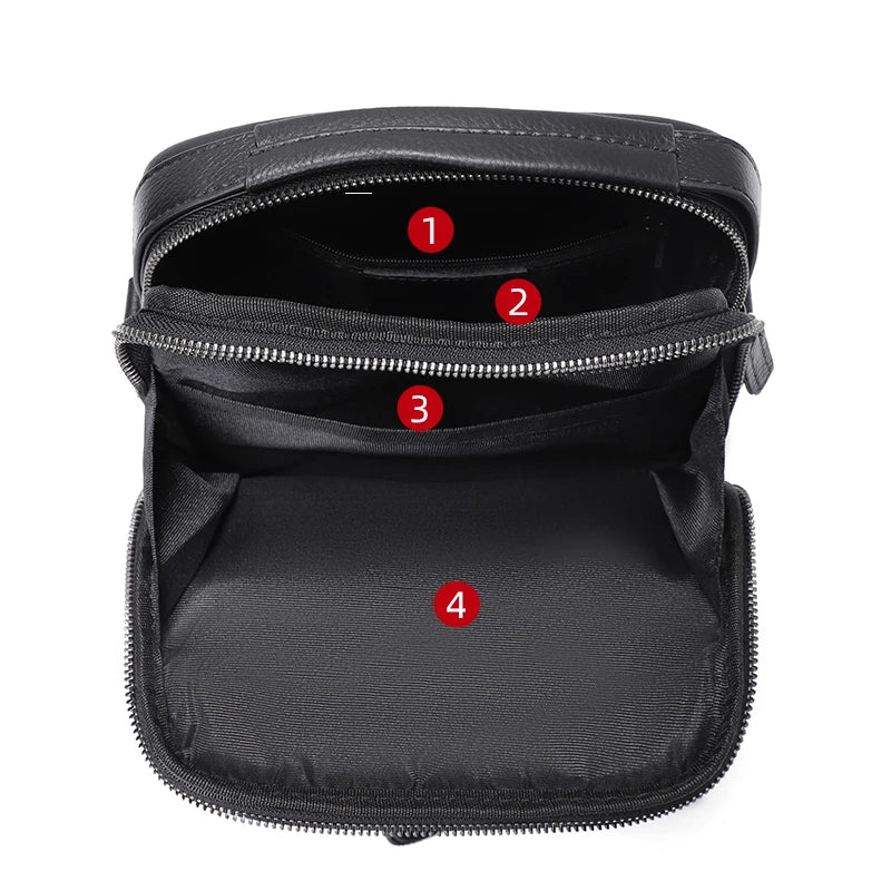 100% bolso de hombro de cuero genuino para hombre, bolsos de mensajero a la moda, bolsos para hombre, bolsos cruzados para hombre, bolso de mano de piel de vaca para hombre, bolso bandolera