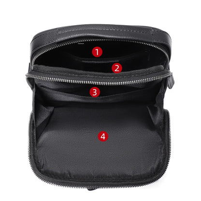 100% bolso de hombro de cuero genuino para hombre, bolsos de mensajero a la moda, bolsos para hombre, bolsos cruzados para hombre, bolso de mano de piel de vaca para hombre, bolso bandolera