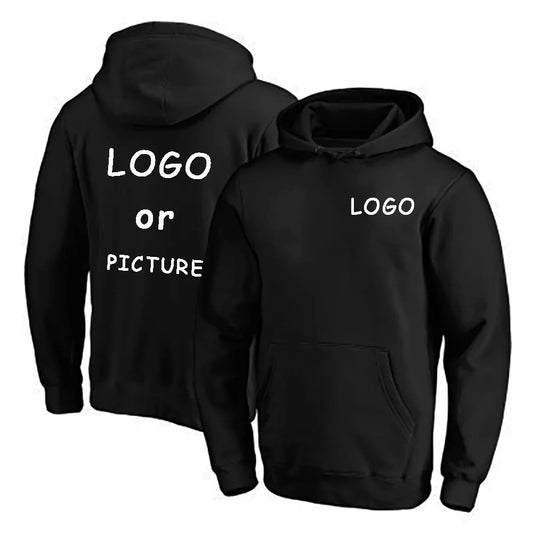 Sudaderas con capucha informales para hombre y mujer con estampado de logotipo personalizado, sudaderas con capucha de manga larga para otoño e invierno, sudaderas personalizadas de estilo callejero.