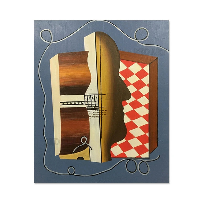 Arte Abstracto sin Marco para Pared, Decoración Moderna para Habitación Infantil, Lienzo con Dibujos Animados, Pintura al Óleo, Artículo Hecho a Mano, Personalizado+ Paquete Switch In Art completo