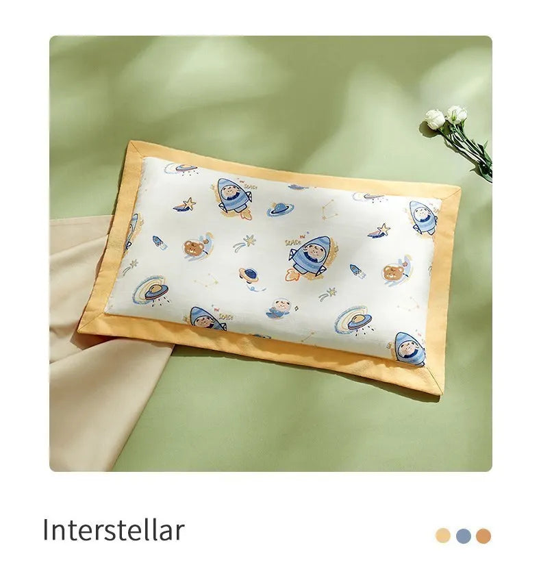 AIBEDILA-almohadas para bebés recién nacidos, artículos de doble cara disponibles para todas las estaciones, ropa de cama para dormir, AB8167