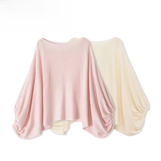 Top de Punto de Manga Larga para Mujer, a la Moda, ZR, Nueva Colección de Verano, Diseño Versátil de un Solo Hombro, Transpir...