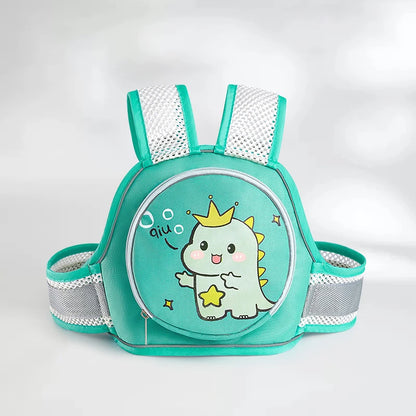 Cinturón de seguridad para niños, correa de ciclismo para coche eléctrico con almacenamiento, correas de protección para motocicleta, cinturón protector anticaída, Bandag ajustable