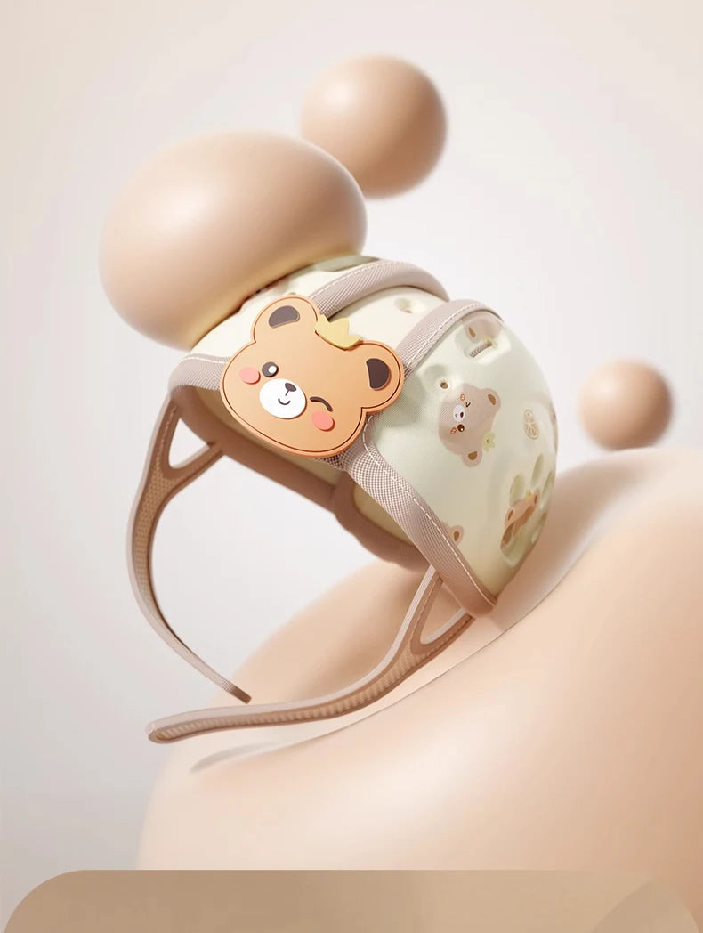 AIBEDILA protección de 360 grados casco anticaída para bebé Protector de cabeza ajustable para niños pequeños sombreros de protección de seguridad suaves aprender a caminar