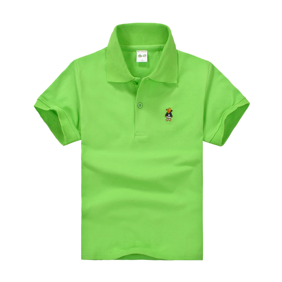 Nueva Camiseta Polo para Niños, Camisetas Polo Sólidas para Niños, Moda Coreana, Ropa de Diseñador para Niños, Uniforme Escolar de 2 a 14 Años