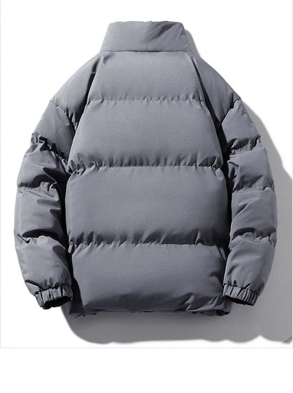 2026 Winter Men Jacket Autumn Warm Fleece Fashion Thicke Cotton Padded Jackets Stand Collar Casual Coats Windproof Plus Size 6XL