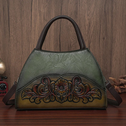 Bolso Retro de diseñador para personas mayores, bolso de hombro con relieve para oficina, regalo de alta calidad, bolso de viaje para mamá, bolso cruzado de lujo