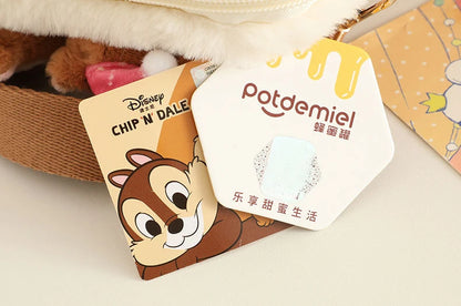 Bolso cruzado de felpa de Disney, Chip & Dale de dibujos animados, bolso informal de gran capacidad para estudiantes, regalos de vacaciones para niñas, desplazamientos