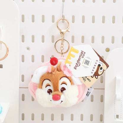 Bolso cruzado de felpa de Disney, Chip & Dale de dibujos animados, bolso informal de gran capacidad para estudiantes, regalos de vacaciones para niñas, desplazamientos